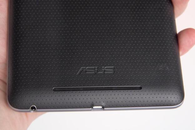 Google Nexus 7 Tablet review back bottom android tablet