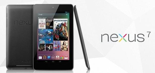 Google Nexus 7 tablet on Google Play