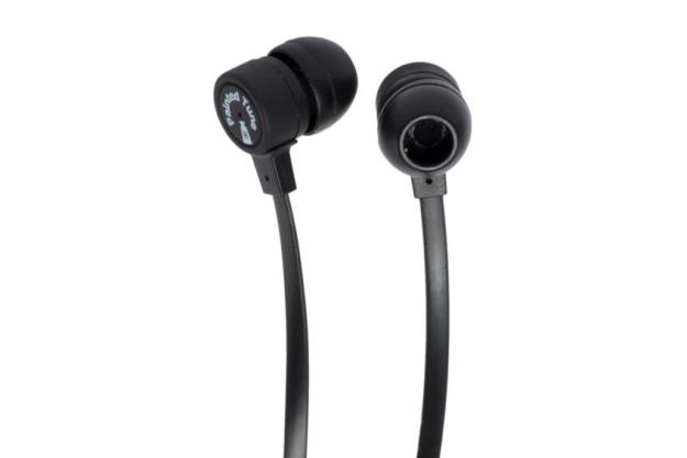 Dual Painted Tunes HF200 Review front back in ear earbuds black