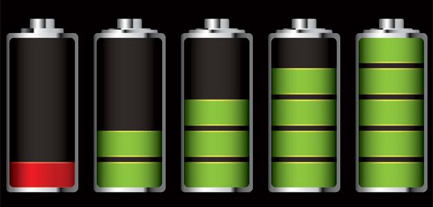 battery technology energy icon indicators