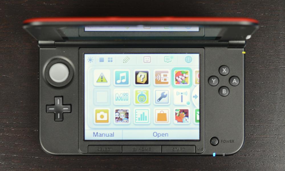 JUNK Nintendo DSi LL Console BLUE UTL-001 LCD Not working