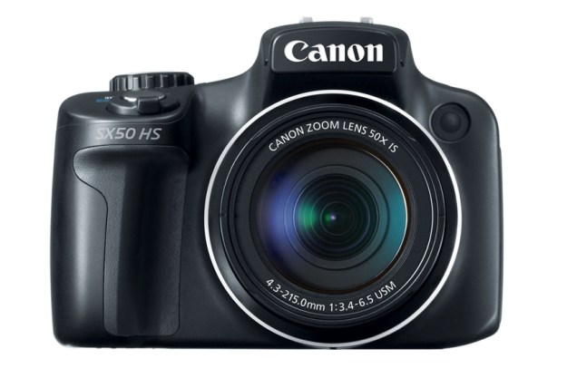 Canon PowerShot SX50 review front