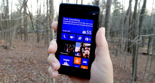 Nokia Lumia 820 review front screen