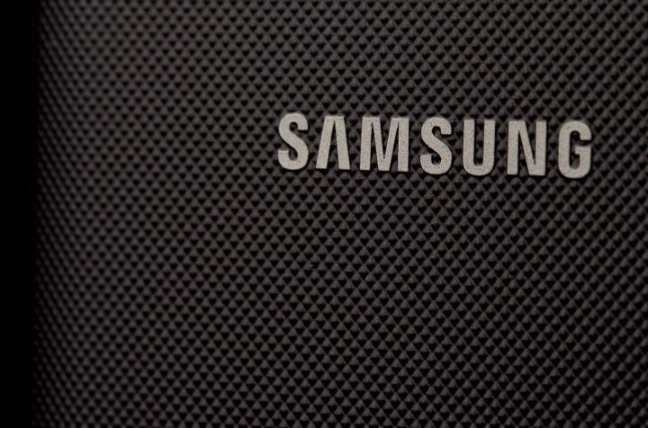 Samsung Galaxy Rugby Pro Review logo closeup