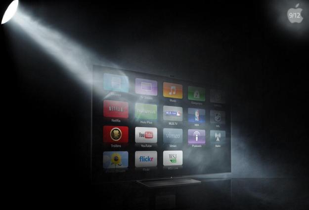 apple lcd led tv announcement icons