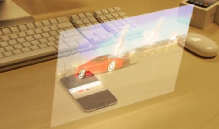 next smartphone buy holographic projector inside hologram iphone