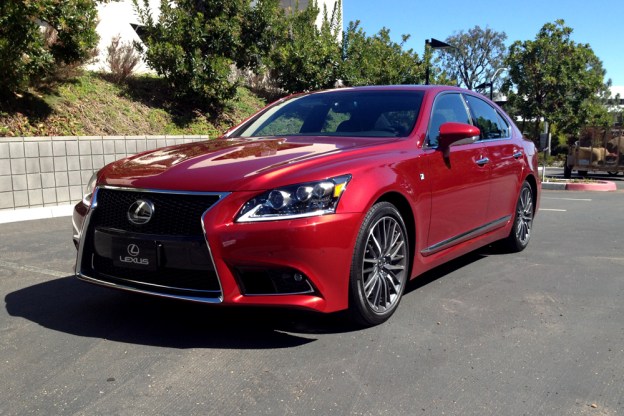 2013 Lexus LS 460 F Sport front angle first drive