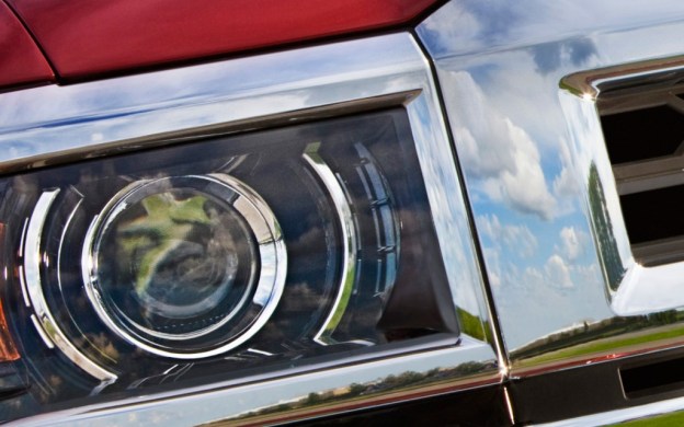 2014 Chevrolet Silverado headlight teaser