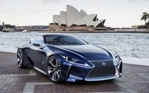 Lexus LF-LC Blue concept