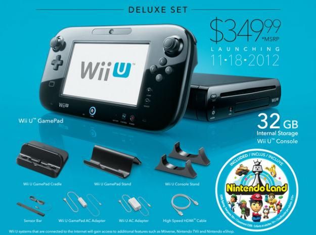 Nintendo Wii U to go on sale Nov. 18