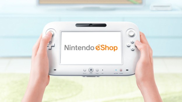 Wii U Gamepad eShop