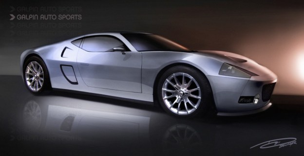 Galpin Auto Sports Ford GTR-1 rendering front three quarter