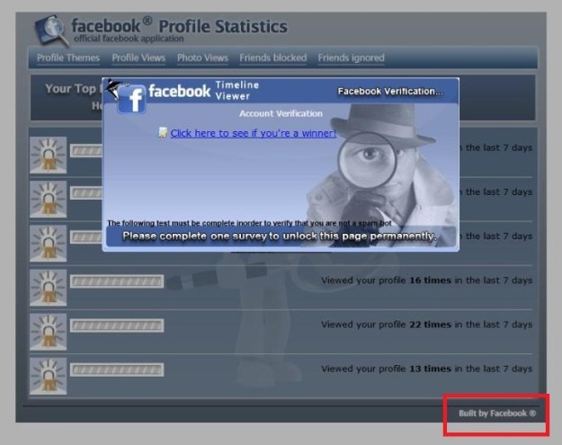 facebook profile stats_SCAM