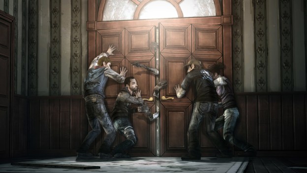 The Walking Dead door