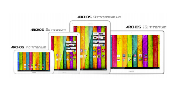 Archos Titanium Tablets