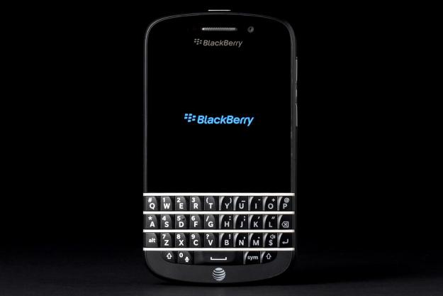 BlackBerry Q10 review front on