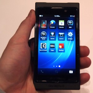 Blackberry 10 smartphone