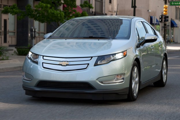 Chevy Volt review exterior front left side angle