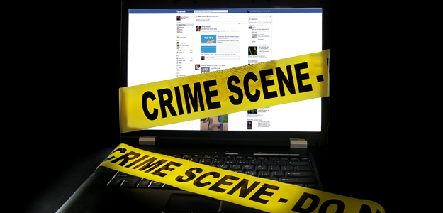 Computer crime scene