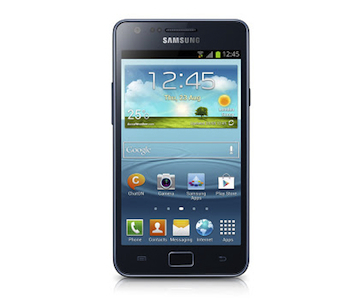 Samsung Galaxy S2 Plus Front