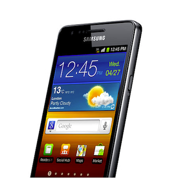 Samsung Galaxy S2 Top