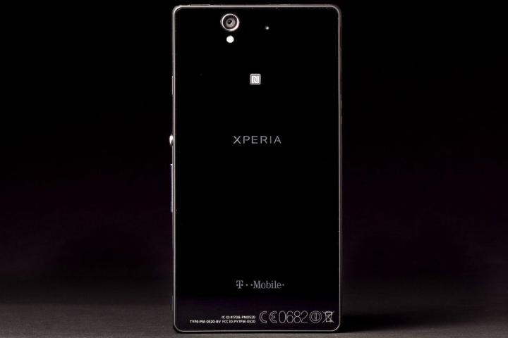 Sony Xperia Z review back