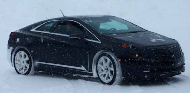 Cadillac ELR winter testing