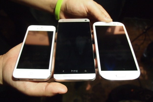 Galaxy S3, HTC One, iPhone 5