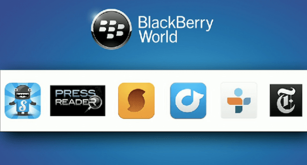 BlackBerry World app store