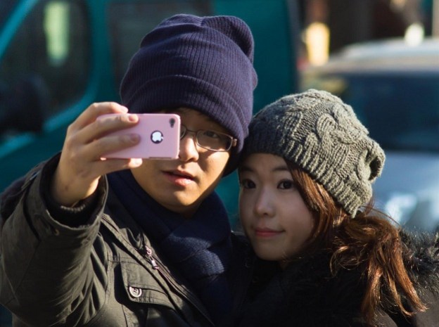 couple taking picture