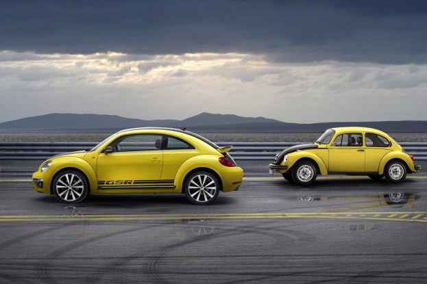 2014 Volkswagen Beetle GSR new and old