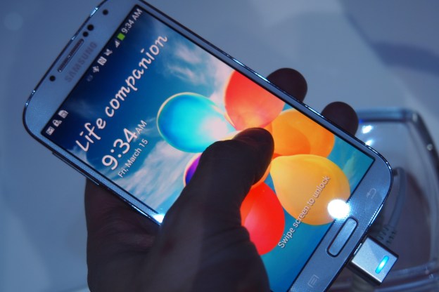 Galaxy S4 unlock balloons