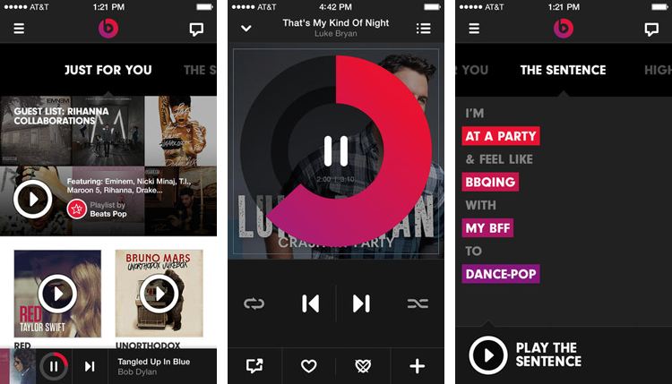 apple might combine itunes radio with beats music updated screens