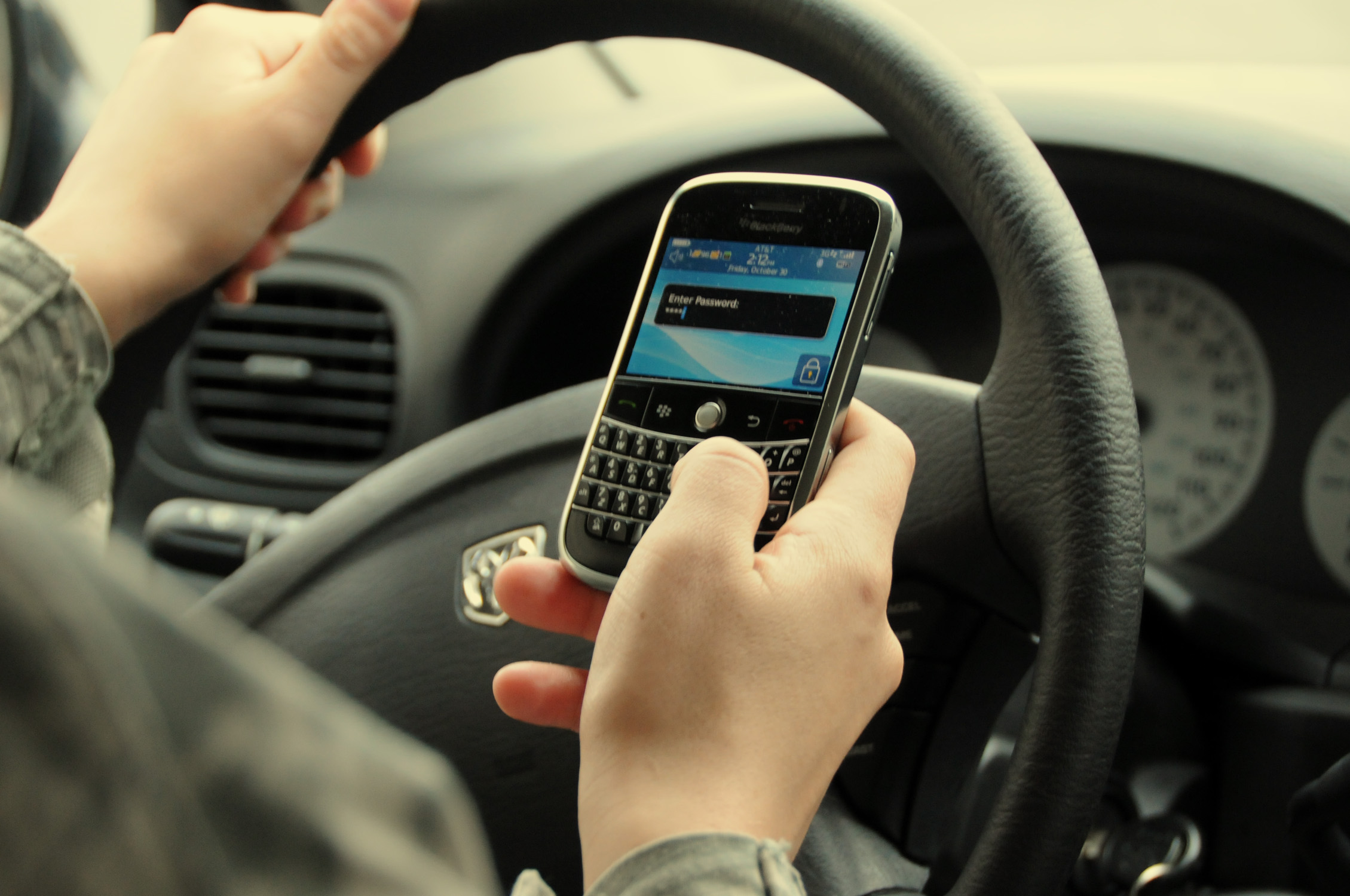 nhtsa twitter texting driving and