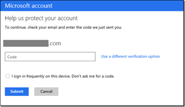 Microsoft Account_2step authentication