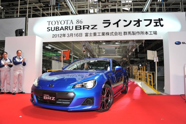 Subaru BRZ assembly line