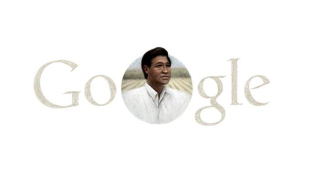 google doodle cesar chavez