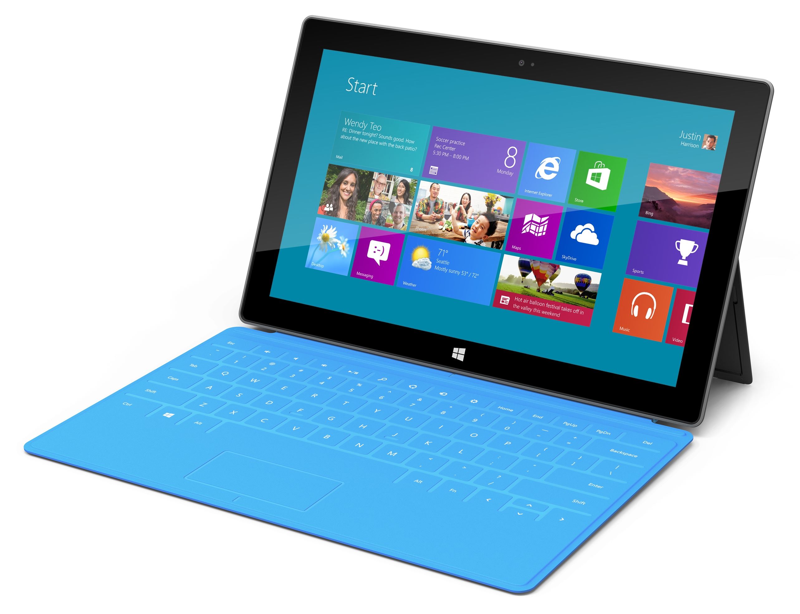 Windows 8 RT tablet