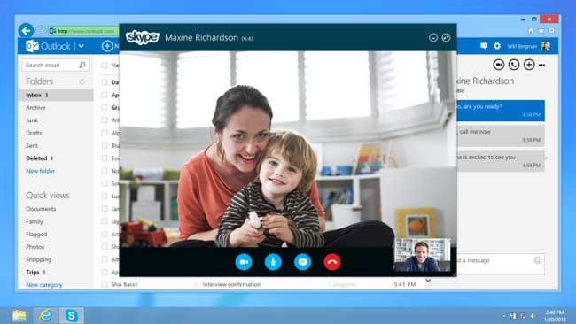 now you can skype straight from your outlook com account dt