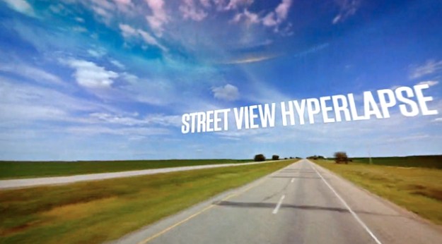 street view hyperlapse