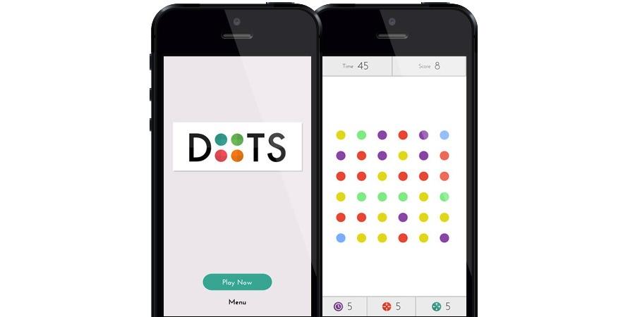 Dots iOS game