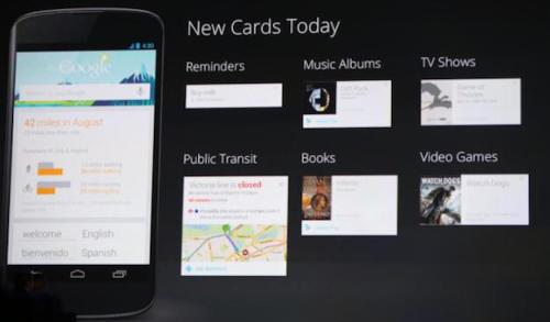 Google Now Cards