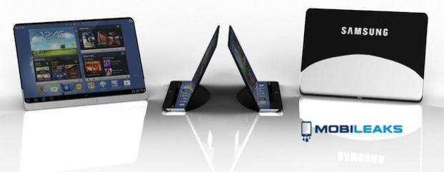 Samsung Flexible Tablet Render