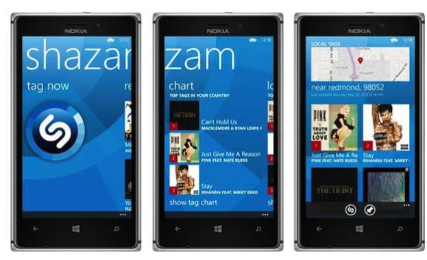 Shazam Windows Phone 8 App