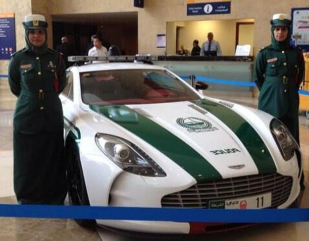 Dubai Police Department Aston Martin One-77