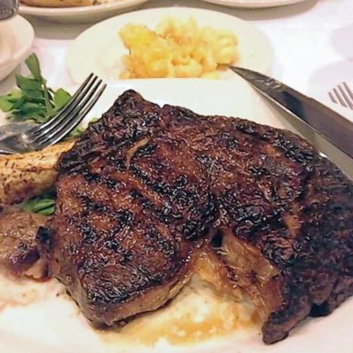 morton's steak photo