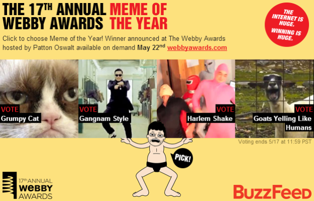 webby awards meme of the year