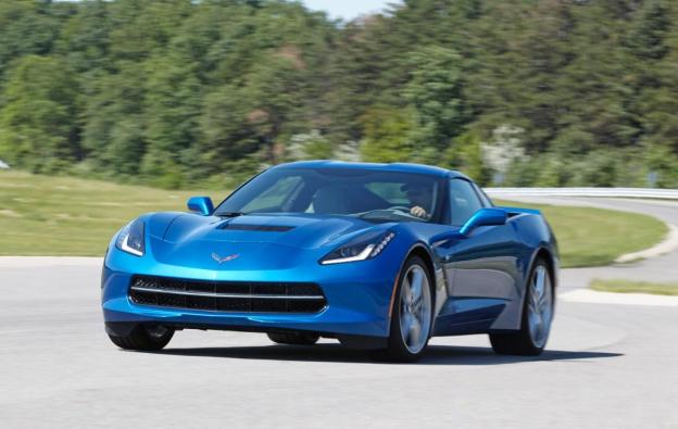 2014 Chevrolet Corvette Stingray blue