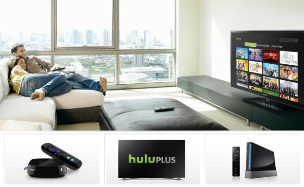 Hulu Plus living room