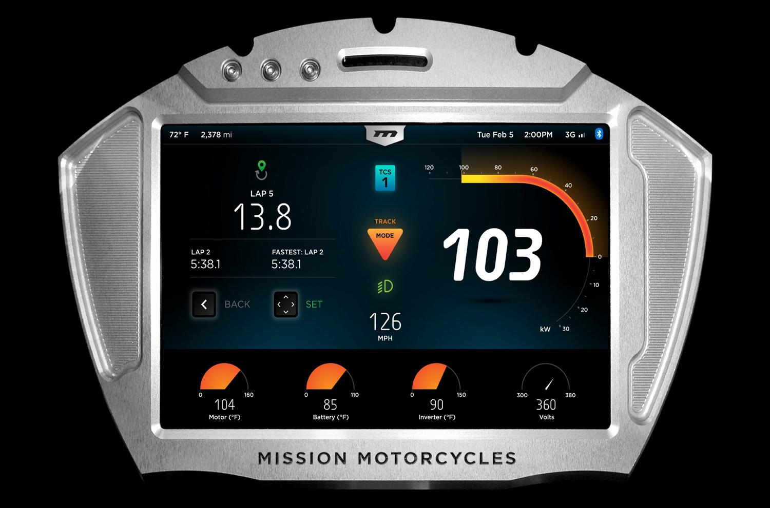 missions hot new 160hp electric motorcycles one gear plus reverse 150mph and no shifting mission moto rs display